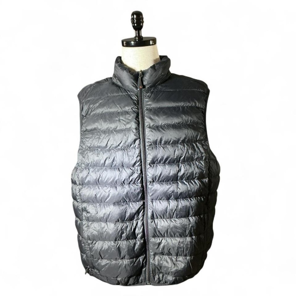 Hawke & Co‎ Sport Puffer Feather Duck Down Vest Black Packable Lightweight